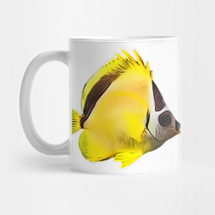 Blacknose Butterfly Fish Mug